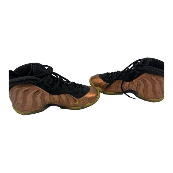 Nike Air Foamposite Little Posite One Copper Sneakers 644791-004 Size 5Y *Worn* - Picture 6 of 8